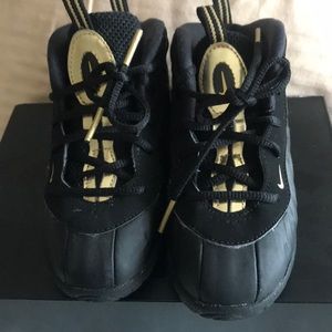 Black and Gold Foamposites! Toddler Girl 10.